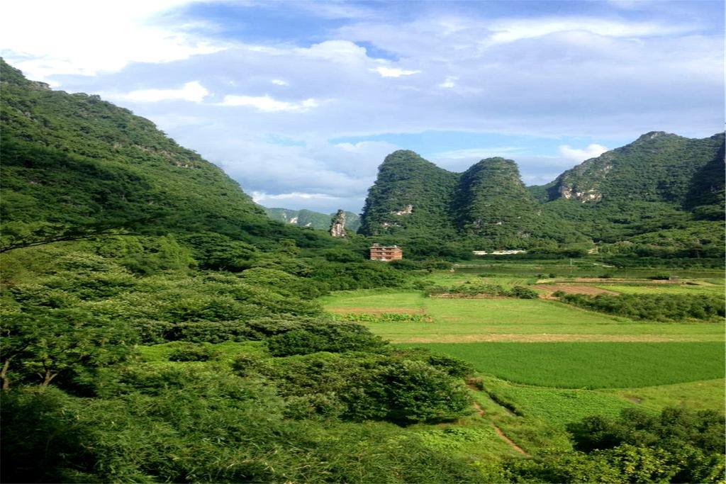 Yangshuo Peaceful Valley Retreat酒店 外观 照片